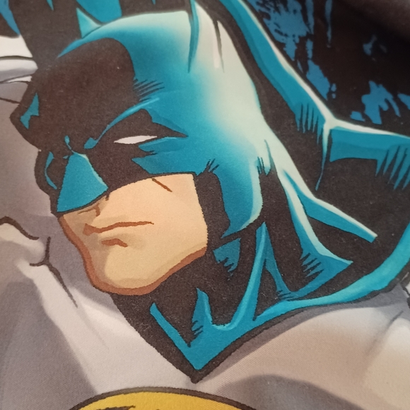 BATMAN Twin Sheet 2 matching pillow cases - Picture 4 of 10